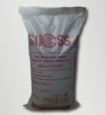 001*7陽離(li)子樹脂